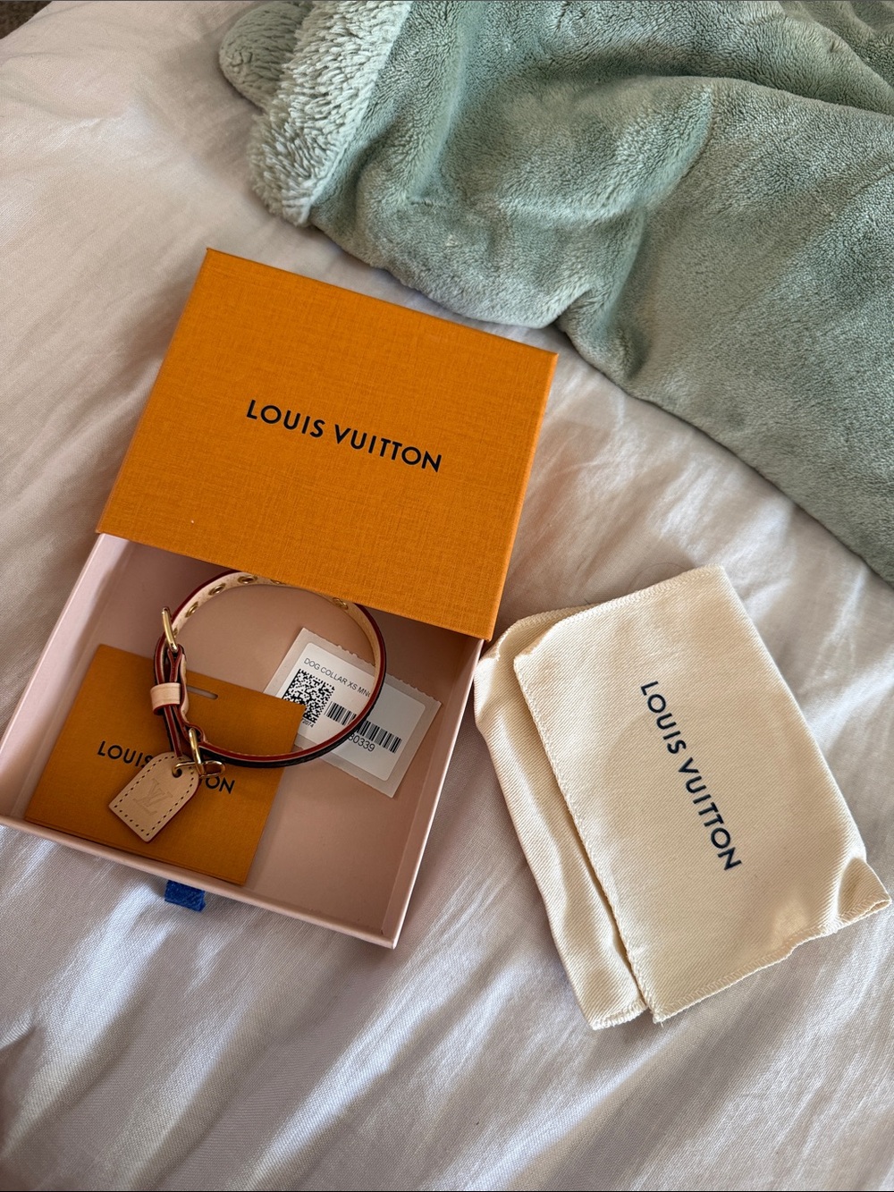 Louis Vuitton XS Dog Collar